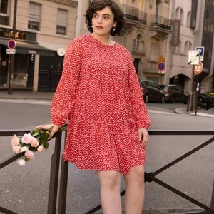 Time and Tru polka dot dress